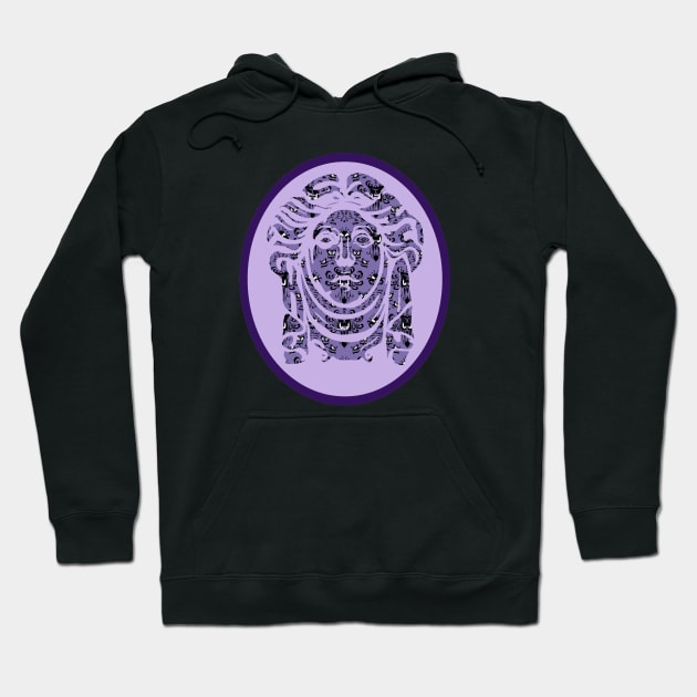 Madame Leota Wallpaper Gravestone Hoodie by magicmirror